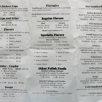 Bubba's - Food menu in August 2026 - Pizza Near Me - Greensburg, Pennsylvania