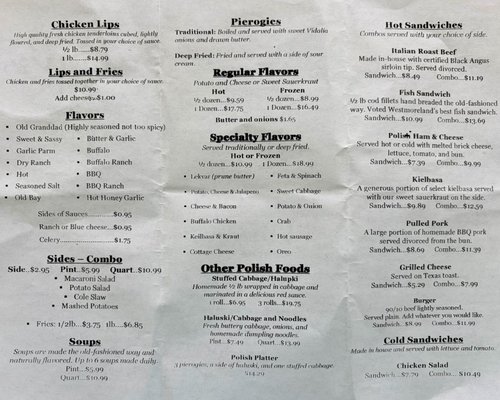 Menu photo 6 Bubba's Greensburg, PA
