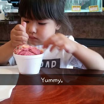 Sabor Divino - My daughter enjoying her ice cream. Check out the menu in the back! - Ice Cream & Frozen Yogurt Near Me - San Jose, California Sabor Divino - My daughter enjoying her ice cream. Check out the menu in the back! - Ice Cream & Frozen Yogurt Near Me - San Jose, California