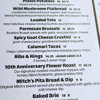 Republica - Menu spring 2024 - Gastropubs Near Me - Berkley, Michigan