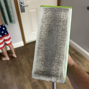 WIllow Brook Lodge - Dirty mop from just a small section of the floor - Hotels Near Me - Pigeon Forge, Tennessee WIllow Brook Lodge - Dirty mop from just a small section of the floor - Hotels Near Me - Pigeon Forge, Tennessee