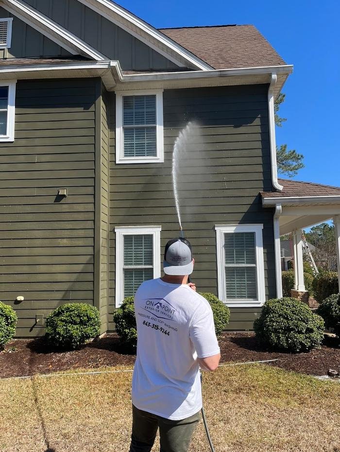 Slide of On Point Exterior Services