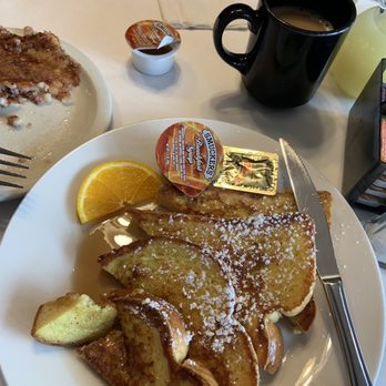 Cheeser's Palace Cafe - Half of a French toast and corn beef hash. Hash was cooked just right for me. - Breakfast & Brunch Near Me - Clermont, Florida Cheeser's Palace Cafe - Half of a French toast and corn beef hash. Hash was cooked just right for me. - Breakfast & Brunch Near Me - Clermont, Florida