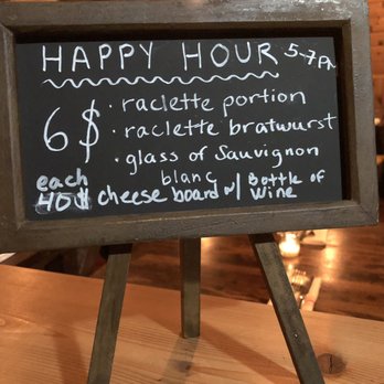 Au Chalet  - Happy Hour menu - French Near Me - New Haven, Connecticut