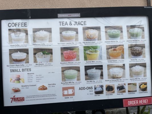 Menu photo 6 7 Leaves Cafe Artesia, CA Menu photo 6 7 Leaves Cafe Artesia, CA