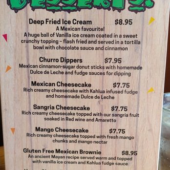 Los Cabos Cantina & Grill - Desserts - Mexican Near Me - Whitby, Ontario Los Cabos Cantina & Grill - Desserts - Mexican Near Me - Whitby, Ontario