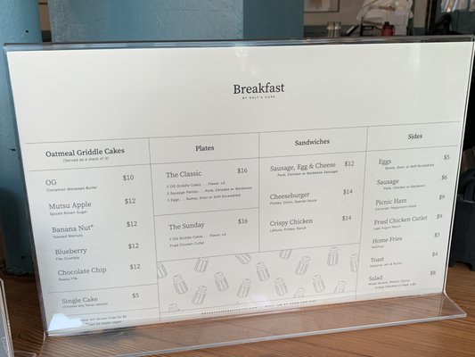 Menu photo 4 Breakfast by Salt’s Cure New York, NY Menu photo 4 Breakfast by Salt’s Cure New York, NY