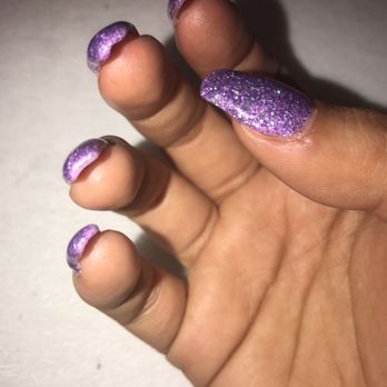 Royal Nails & Spa - So the pedi was 50 + full set 35 + he charged me extra $5 for coffin shape! Shape looks sloppy and uneven! I will not be returning - Nail Salons Near Me - Bakersfield, California Royal Nails & Spa - So the pedi was 50 + full set 35 + he charged me extra $5 for coffin shape! Shape looks sloppy and uneven! I will not be returning - Nail Salons Near Me - Bakersfield, California