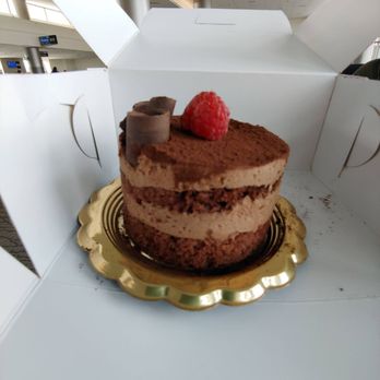 Gourmandise - $8.80 Chocolate Raspberry Mousse Cake - Cafes Near Me - Salt Lake City, Utah
