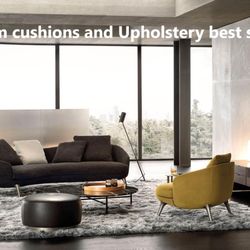 M & A Upholstery - Custom made cushions, serving Mailbu, Calabasas, Encino, and many areas in San Fernando valley.