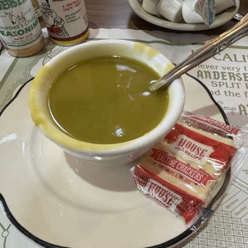 Pea Soup Andersen's Restaurant - Split pea soup - American Near Me - Santa Nella, California