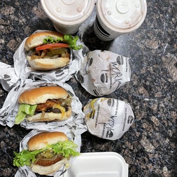 The Burger’s Priest - a hamburger and two cups of coffee - Burgers Near Me - North York, Ontario The Burger’s Priest - a hamburger and two cups of coffee - Burgers Near Me - North York, Ontario