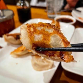 Jeng Chi - Pork & Leek Panfried Dumplings - Bakeries Near Me - Dallas, Texas