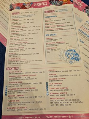 Menu photo 4 Banditos Bar & Kitchen Columbia, MD