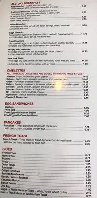 Menu photo 6 Route 401 Diner Toronto, ON