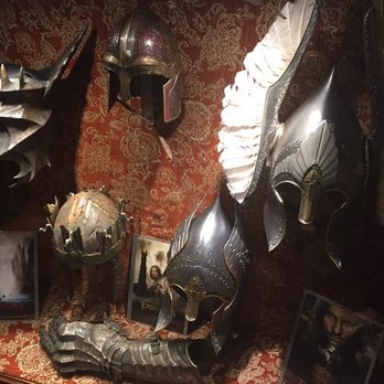 The Weta Cave - A small exhibit of helmets and armor from LOTR - Travel Services Near Me - Wellington, WGN
