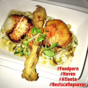 Haven Restaurant and Bar - #bestscallopsever - Southern Near Me - Atlanta, Georgia Haven Restaurant and Bar - #bestscallopsever - Southern Near Me - Atlanta, Georgia