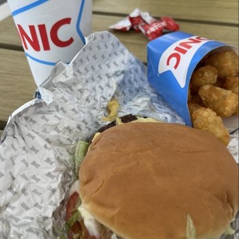 Sonic Drive-In - SONIC® Cheeseburger - Burgers Near Me - Defuniak Springs, Florida