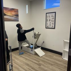 Getting x-rays!