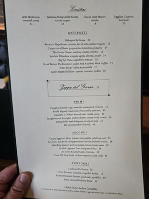 Menu photo 1 Locanda Verde New York, NY Menu photo 1 Locanda Verde New York, NY