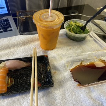 The Mad Monkfish - Thai tea and Seaweed Salad - Sushi Bars Near Me - Cambridge, Massachusetts The Mad Monkfish - Thai tea and Seaweed Salad - Sushi Bars Near Me - Cambridge, Massachusetts