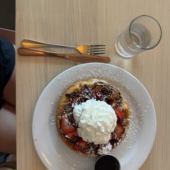 Milkstand - Chocolate Strawberry Waffles - Breakfast & Brunch Near Me - Ithaca, New York
