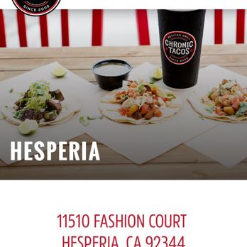 Chronic Tacos - Location - Mexican Near Me - Hesperia, California Chronic Tacos - Location - Mexican Near Me - Hesperia, California