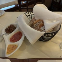 Complimentary Bread with 3 spreads Complimentary Bread with 3 spreads