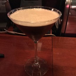 Espresso martini is to die for here, and the deserts are out of this world