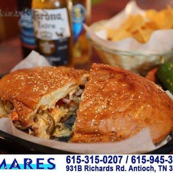 7 Mares Mexican Restaurant - Torta hawaiana - Seafood Near Me - Antioch, Tennessee