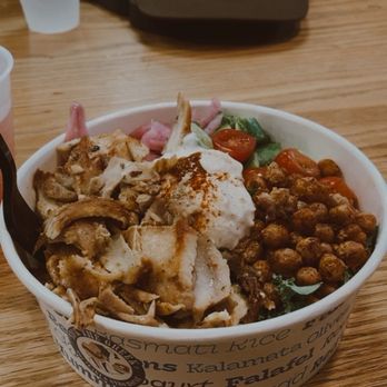 Nick The Greek - Mediterranean Bowl w/ chicken - Greek Near Me - San Diego, California