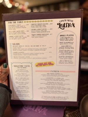 Menu photo 4 Lolita New York, NY Menu photo 4 Lolita New York, NY