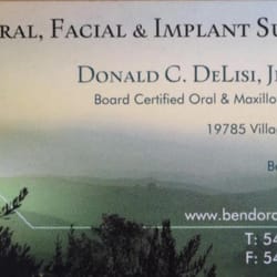 Bend Oral, Facial & Implant Surgery - Business card