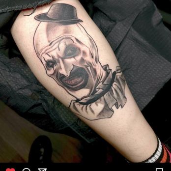 Reaper’s Cloak - Art the clown but Leila - Tattoo Near Me - San Jose, California Reaper’s Cloak - Art the clown but Leila - Tattoo Near Me - San Jose, California