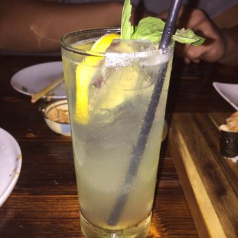 KA Sushi - A special-made mojito from the bartender! - Japanese Near Me - Houston, Texas