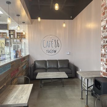 Cafe 86 - Seating area - Desserts Near Me - Tustin, California Cafe 86 - Seating area - Desserts Near Me - Tustin, California