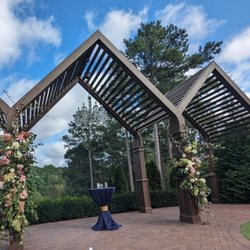 Highgrove Estate - The arbor where the ceremony took place