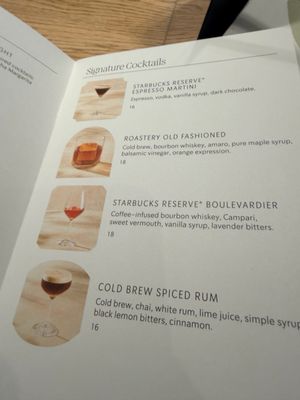 Menu photo 5 Starbucks Reserve Roastery Chicago Chicago, IL Menu photo 5 Starbucks Reserve Roastery Chicago Chicago, IL