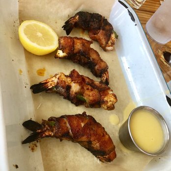 TLC Austin - Bacon wrapped shrimp - American Near Me - Austin, Texas TLC Austin - Bacon wrapped shrimp - American Near Me - Austin, Texas