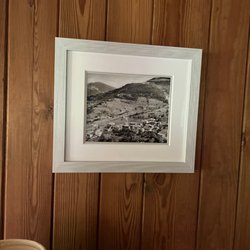 Framed - Moms hometown - Italian Alps