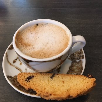 Provisional Kitchen - Cappuccino with biscotti. - Breakfast & Brunch Near Me - San Diego, California Provisional Kitchen - Cappuccino with biscotti. - Breakfast & Brunch Near Me - San Diego, California