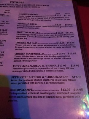 Menu photo 5 Prespa's Italian Restaurant Arlington, TX