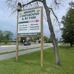 Arnold's Campground & Rv Park - Campground signn