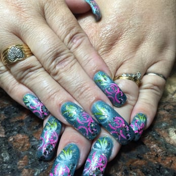 Nail Art - thanks Leon ...can always count on you creativity - Nail Salons Near Me - San Jose, California Nail Art - thanks Leon ...can always count on you creativity - Nail Salons Near Me - San Jose, California