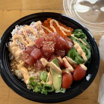 Hyshinu - Tuna Poke Bowl w/jalapeños. - Ramen Near Me - El Cajon, California Hyshinu - Tuna Poke Bowl w/jalapeños. - Ramen Near Me - El Cajon, California