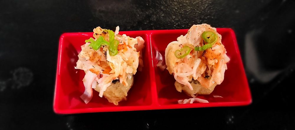 Food from Mitsu Neko Fusion Cuisine and Sushi