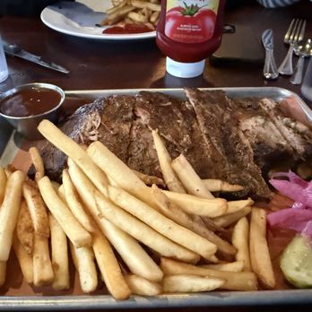 The Original Hick'ry Pit - St Louis feature portion with red sauce - New American Near Me - Walnut Creek, California The Original Hick'ry Pit - St Louis feature portion with red sauce - New American Near Me - Walnut Creek, California
