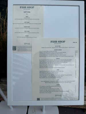 Menu photo 7 Fish Shop Washington, DC, DC