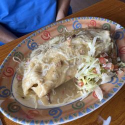 El Meson Mexican Restaurant - Smothered breakfast burrito