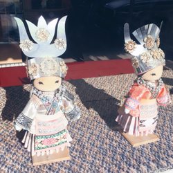 Supertime Travel - I like these dolls displayed in their window.